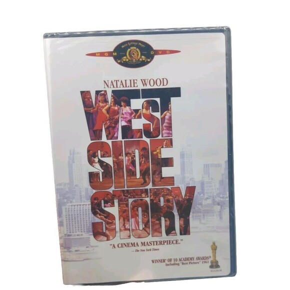West Side Story 1961 (DVD, 2003) Natalie Wood AFI Top 100 Brand New Sealed Movie - Picture 1 of 7